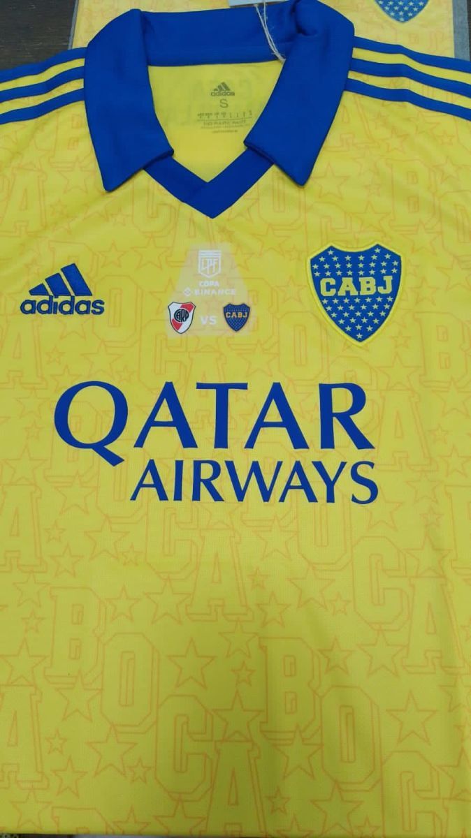 Los detalles de la camiseta amarilla con la que Boca le ganó a